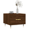 vidaXL Coffee Tables 2 pcs Brown Oak 50x50x40 cm Engineered Wood