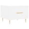 vidaXL Coffee Table White 50x50x40 cm Engineered Wood