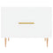 vidaXL Coffee Table White 50x50x40 cm Engineered Wood