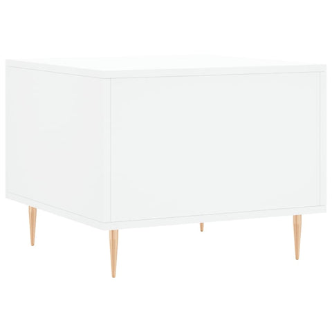 vidaXL Coffee Tables 2 pcs White 50x50x40 cm Engineered Wood