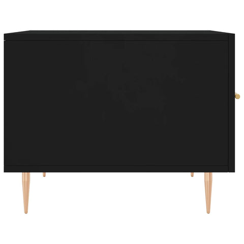 vidaXL Coffee Tables 2 pcs Black 50x50x40 cm Engineered Wood