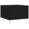 vidaXL Coffee Tables 2 pcs Black 50x50x40 cm Engineered Wood