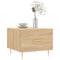 vidaXL Coffee Table Sonoma Oak 50x50x40 cm Engineered Wood