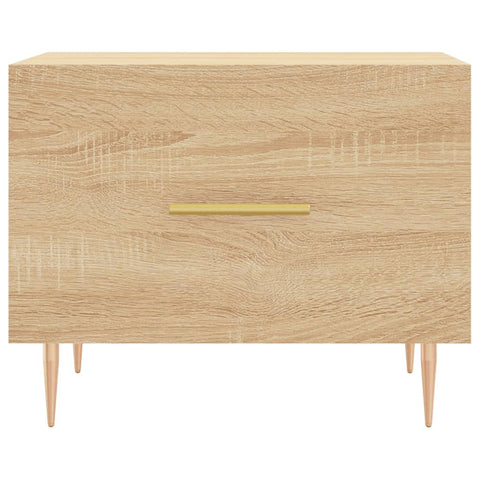 vidaXL Coffee Table Sonoma Oak 50x50x40 cm Engineered Wood