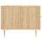 vidaXL Coffee Table Sonoma Oak 50x50x40 cm Engineered Wood