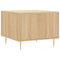 vidaXL Coffee Table Sonoma Oak 50x50x40 cm Engineered Wood