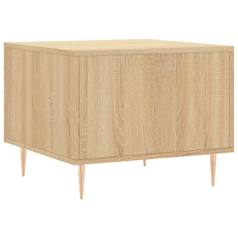 vidaXL Coffee Tables 2 pcs Sonoma Oak 50x50x40 cm Engineered Wood