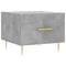 vidaXL Coffee Table Concrete Grey 50x50x40 cm Engineered Wood