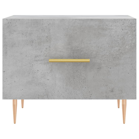 vidaXL Coffee Table Concrete Grey 50x50x40 cm Engineered Wood