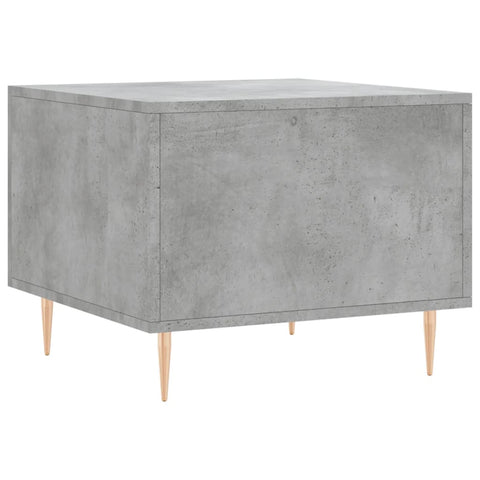 vidaXL Coffee Table Concrete Grey 50x50x40 cm Engineered Wood
