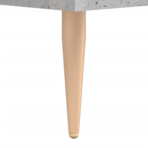 vidaXL Coffee Table Concrete Grey 50x50x40 cm Engineered Wood