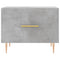 vidaXL Coffee Tables 2 pcs Concrete Grey 50x50x40 cm Engineered Wood