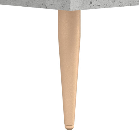 vidaXL Coffee Tables 2 pcs Concrete Grey 50x50x40 cm Engineered Wood