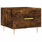 vidaXL Coffee Table Smoked Oak 50x50x40 cm Engineered Wood