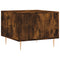 vidaXL Coffee Table Smoked Oak 50x50x40 cm Engineered Wood