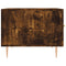 vidaXL Coffee Tables 2 pcs Smoked Oak 50x50x40 cm Engineered Wood