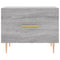 vidaXL Coffee Table Grey Sonoma 50x50x40 cm Engineered Wood