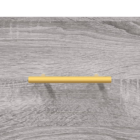 vidaXL Coffee Table Grey Sonoma 50x50x40 cm Engineered Wood