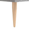 vidaXL Coffee Table Grey Sonoma 50x50x40 cm Engineered Wood
