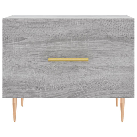 vidaXL Coffee Tables 2 pcs Grey Sonoma 50x50x40 cm Engineered Wood