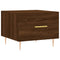 vidaXL Coffee Table Brown Oak 50x50x40 cm Engineered Wood