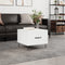 vidaXL Coffee Table White 50x50x40 cm Engineered Wood