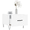 vidaXL Coffee Tables 2 pcs White 50x50x40 cm Engineered Wood