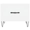 vidaXL Coffee Tables 2 pcs White 50x50x40 cm Engineered Wood