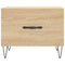 vidaXL Coffee Table Sonoma Oak 50x50x40 cm Engineered Wood