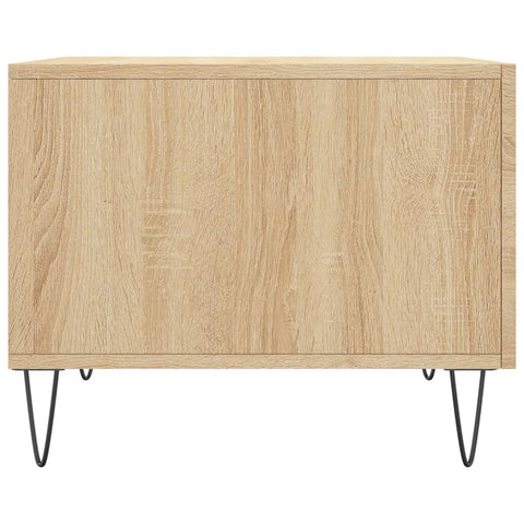 vidaXL Coffee Tables 2 pcs Sonoma Oak 50x50x40 cm Engineered Wood