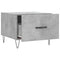 vidaXL Coffee Table Concrete Grey 50x50x40 cm Engineered Wood