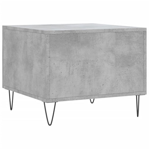 vidaXL Coffee Tables 2 pcs Concrete Grey 50x50x40 cm Engineered Wood
