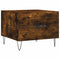 vidaXL Coffee Tables 2 pcs Smoked Oak 50x50x40 cm Engineered Wood