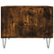 vidaXL Coffee Tables 2 pcs Smoked Oak 50x50x40 cm Engineered Wood