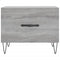 vidaXL Coffee Table Grey Sonoma 50x50x40 cm Engineered Wood