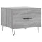 vidaXL Coffee Tables 2 pcs Grey Sonoma 50x50x40 cm Engineered Wood
