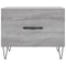 vidaXL Coffee Tables 2 pcs Grey Sonoma 50x50x40 cm Engineered Wood