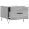 vidaXL Coffee Tables 2 pcs Grey Sonoma 50x50x40 cm Engineered Wood