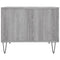 vidaXL Coffee Tables 2 pcs Grey Sonoma 50x50x40 cm Engineered Wood