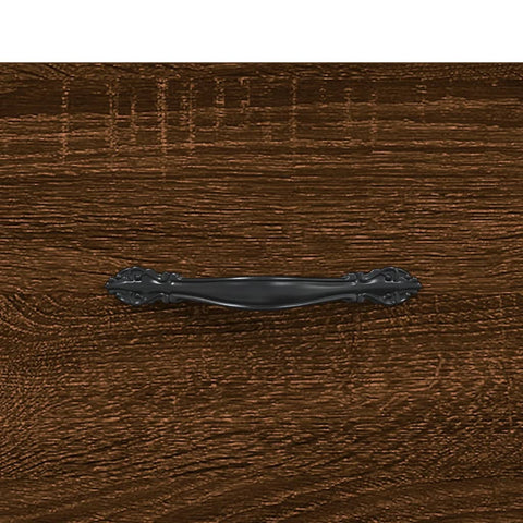 vidaXL Coffee Table Brown Oak 50x50x40 cm Engineered Wood