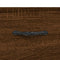 vidaXL Coffee Table Brown Oak 50x50x40 cm Engineered Wood