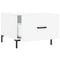 vidaXL Coffee Table White 50x50x40 cm Engineered Wood
