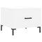 vidaXL Coffee Tables 2 pcs White 50x50x40 cm Engineered Wood