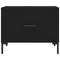 vidaXL Coffee Tables 2 pcs Black 50x50x40 cm Engineered Wood