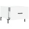 vidaXL Coffee Tables 2pcs High Gloss White 50x50x40 cm Engineered Wood