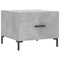 vidaXL Coffee Tables 2 pcs Concrete Grey 50x50x40 cm Engineered Wood