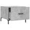 vidaXL Coffee Tables 2 pcs Concrete Grey 50x50x40 cm Engineered Wood