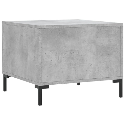 vidaXL Coffee Tables 2 pcs Concrete Grey 50x50x40 cm Engineered Wood