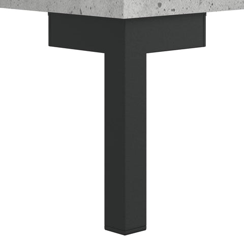 vidaXL Coffee Tables 2 pcs Concrete Grey 50x50x40 cm Engineered Wood