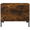 vidaXL Coffee Table Smoked Oak 50x50x40 cm Engineered Wood